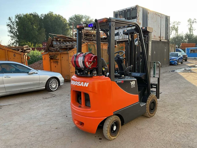 Doosan g18s-5 lp vorkheftruck - afbeelding 3 van  12