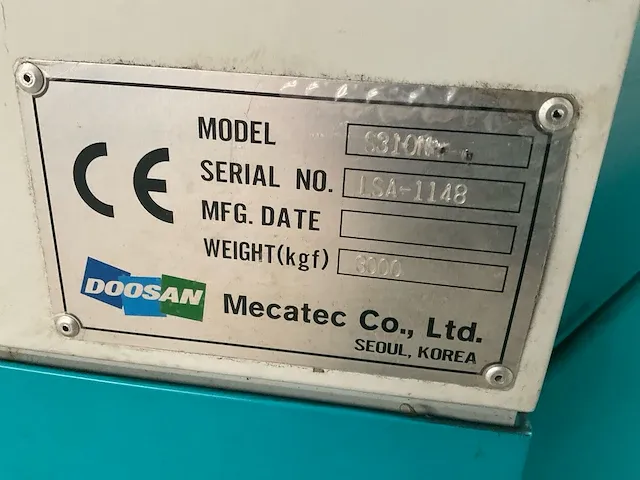 Doosan s310n revolverdraaibank - afbeelding 5 van  14