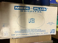 Doosje latex handschoenen maat extra large - afbeelding 1 van  5