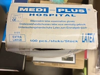 Doosje latex handschoenen maat extra large - afbeelding 3 van  5