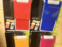 Doosje met 24 smartphonehouder antislip, 4 kleuren - afbeelding 2 van  5