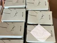 Doosje met 66 sleutelhangers goudkleurig. kunnen bedrukt worden - afbeelding 7 van  7