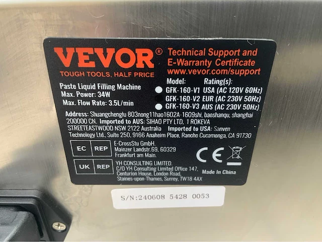 Dop seal apparaat met compressor, vulmachine en voorraad (3000 flesjes) - afbeelding 22 van  29