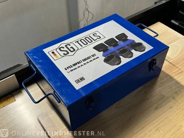 Doppenset sg tools, 6pcs - afbeelding 2 van  3