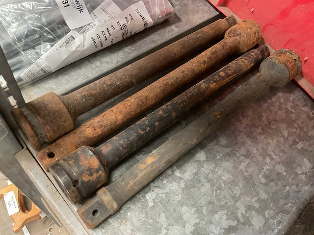 Dopsleutel verlengstuk (4x) - afbeelding 3 van  3