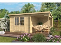 Dora - tuinhuis 28mm 5000x3000x2170mm onbehandeld - afbeelding 1 van  5