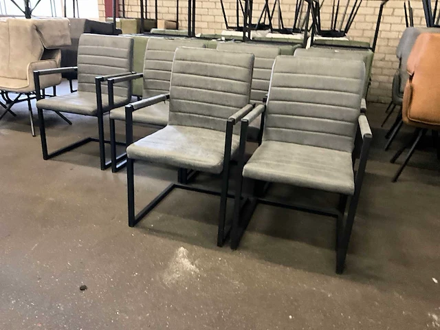 Dorhan eetkamerstoel (6x) - afbeelding 1 van  7