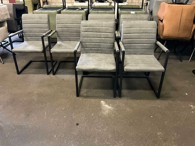 Dorhan eetkamerstoel (6x) - afbeelding 4 van  7