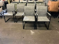 Dorhan eetkamerstoel (6x) - afbeelding 4 van  7