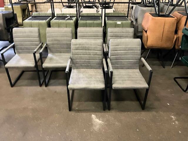 Dorhan eetkamerstoel (6x) - afbeelding 5 van  7