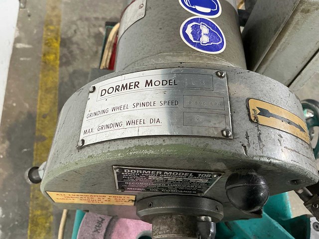 Dormer - model 108 - tool grinding machine - afbeelding 12 van  12