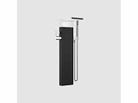 Dornbracht mem afbouwdeel vrijstaande badkraan eenhendel met watervaluitloop sprong 23.5cm chroom