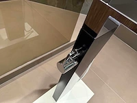 Dornbracht mem afbouwdeel vrijstaande badkraan eenhendel met watervaluitloop sprong 23.5cm chroom - afbeelding 6 van  8