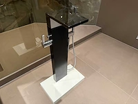 Dornbracht mem afbouwdeel vrijstaande badkraan eenhendel met watervaluitloop sprong 23.5cm chroom - afbeelding 8 van  8