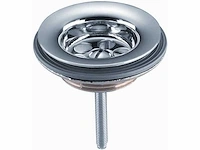 Dornbracht universeel afvoerplug 1/4 chroom