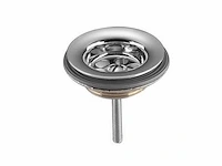 Dornbracht universeel afvoerplug 1/4 chroom - afbeelding 2 van  2