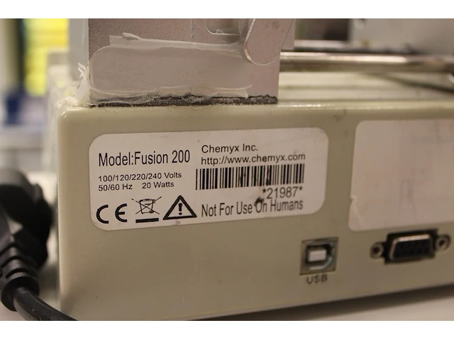 Doseerpomp chemyx fusion 200. - afbeelding 3 van  3