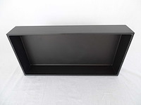 Douche matzwarte inbouwnis - afbeelding 1 van  5