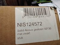 Douche matzwarte inbouwnis - afbeelding 4 van  5