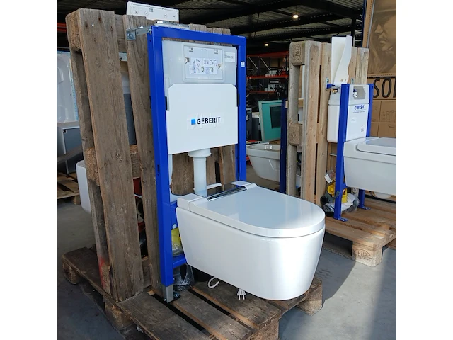 Douche-wc set, geberit, aquaclean sela, wit/chroom - afbeelding 5 van  12