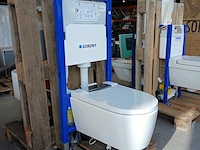Douche-wc set, geberit, aquaclean sela, wit/chroom - afbeelding 5 van  12