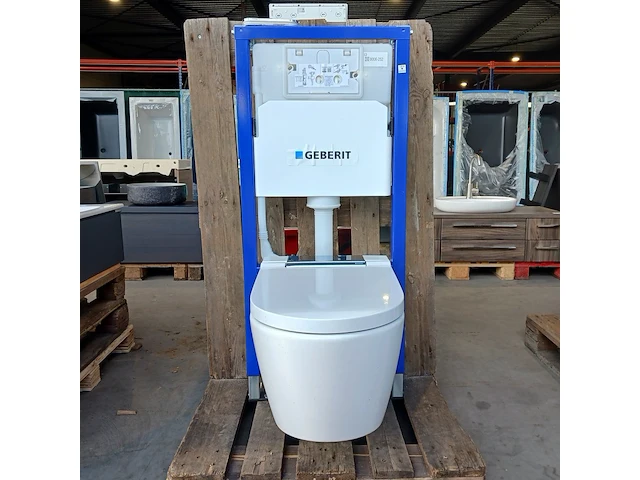 Douche-wc set, geberit, aquaclean sela, wit/chroom - afbeelding 6 van  12