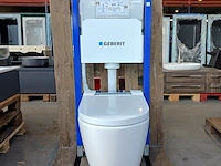 Douche-wc set, geberit, aquaclean sela, wit/chroom - afbeelding 6 van  12