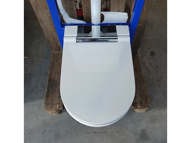 Douche-wc set, geberit, aquaclean sela, wit/chroom - afbeelding 7 van  12