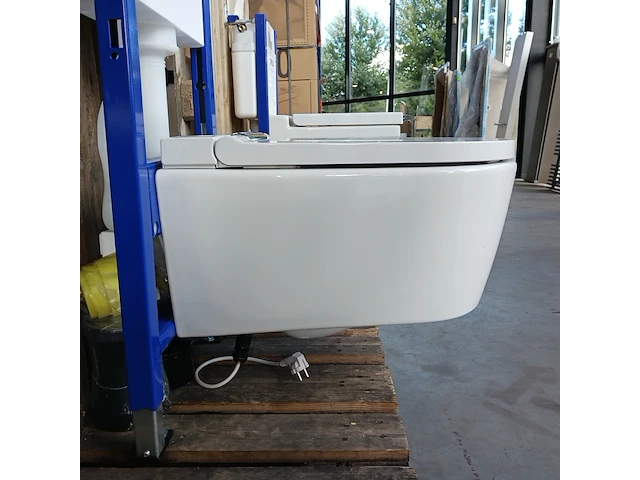 Douche-wc set, geberit, aquaclean sela, wit/chroom - afbeelding 11 van  12