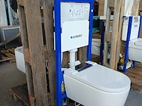 Douche-wc set, geberit, aquaclean sela, wit/chroom - afbeelding 12 van  12