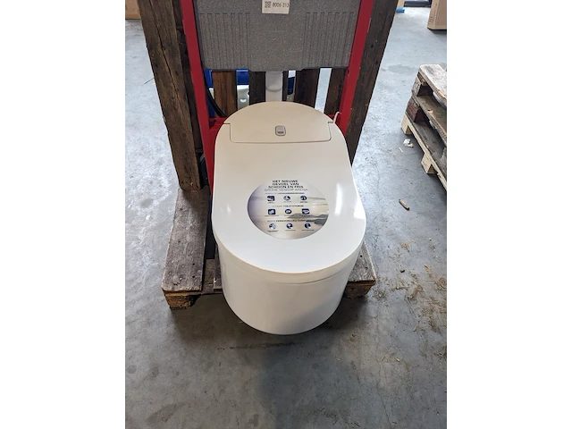 Douche-wc-set, tecé/grohe, glanswit - afbeelding 4 van  11