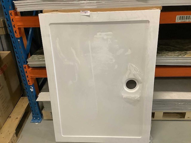 Douchebak rechthoekig 90x120 cm. - afbeelding 1 van  2