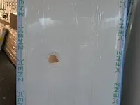 Douchebak xenz, flat, wit - afbeelding 1 van  2