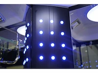 Douchecabine - vonato - massage retreat - met schuifdeur halfrond met massagejets - afbeelding 3 van  7