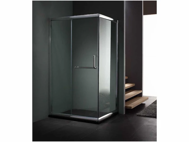 Douchecabine - vonato - premium space - met schuifdeur rechthoekig - afbeelding 1 van  2