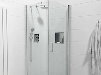 Douchecabine 80x80x200cm helder glas anti kalk - afbeelding 1 van  3