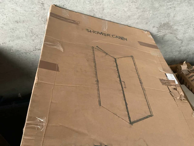 Douchecabine 80x80x200cm helder glas anti kalk - afbeelding 2 van  3
