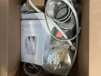Douchecabine compleet schuifdeuren kinedo, whitespace hydro, wit - afbeelding 2 van  11