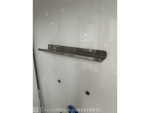 Douchecabine compleet schuifdeuren kinedo, whitespace hydro, wit - afbeelding 3 van  11