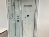 Douchecabine compleet schuifdeuren kinedo, whitespace hydro, wit - afbeelding 4 van  11