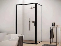 Douchecabine frame mat zwart - afbeelding 1 van  3