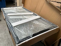 Douchecabine frame mat zwart - afbeelding 2 van  3