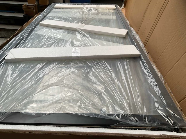 Douchecabine frame mat zwart - afbeelding 3 van  3