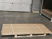 Douchecabine met schuifdeur 120x80x200 cm - zilverkleurig frame - afbeelding 2 van  2