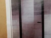 Douchedeur comfortline, twan, zwart, 200x90 - afbeelding 3 van  3