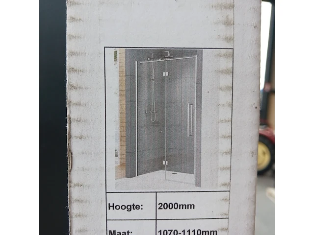 Douchedeur, van rijn, st, chroom - afbeelding 5 van  6