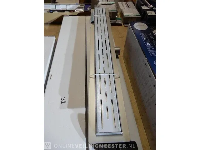 Douchedrain solar, rvs, , 90cm - afbeelding 1 van  4