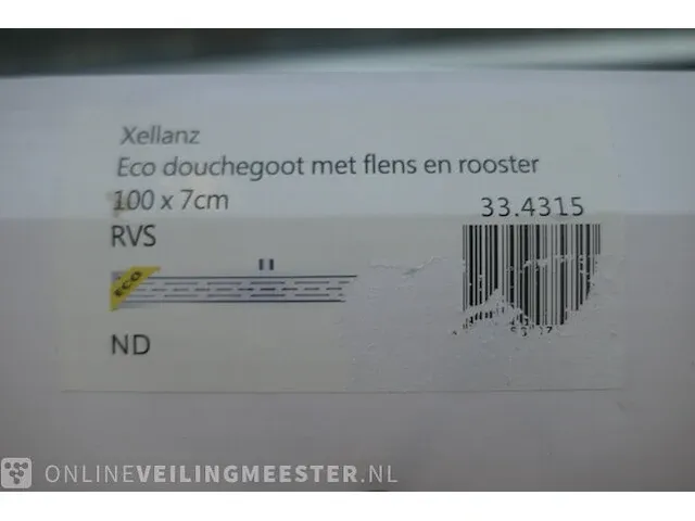 Douchegoot xellanz, eco - afbeelding 6 van  6