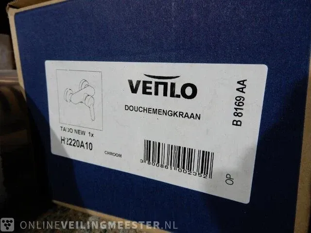Douchemengkraan venlo, tado new, chroom, , 15cm - afbeelding 3 van  3