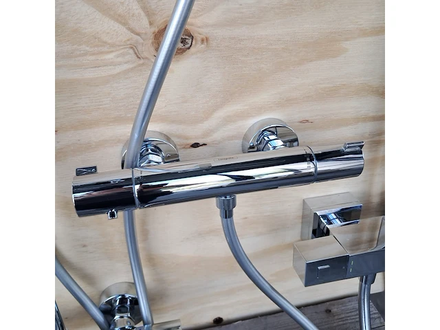 Doucheset, hansgrohe, chroom - afbeelding 5 van  5